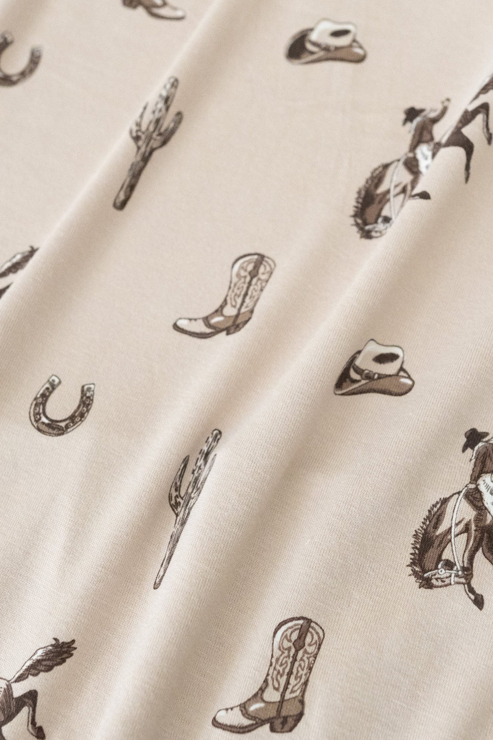 Baby Blanket in Classic Cowboy 1.0 - Image 4
