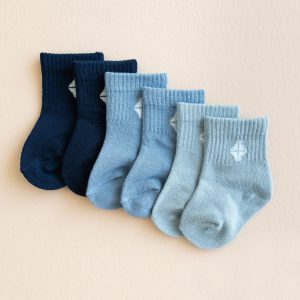 Crew Socks Combo 3-Pack in Cool