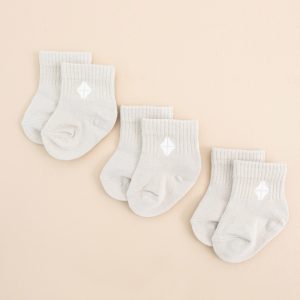Crew Socks Combo 3-Pack in Oat