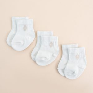 Crew Socks Combo 3-Pack in Cloud