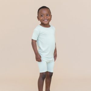 Short Sleeve Pajamas in Dew