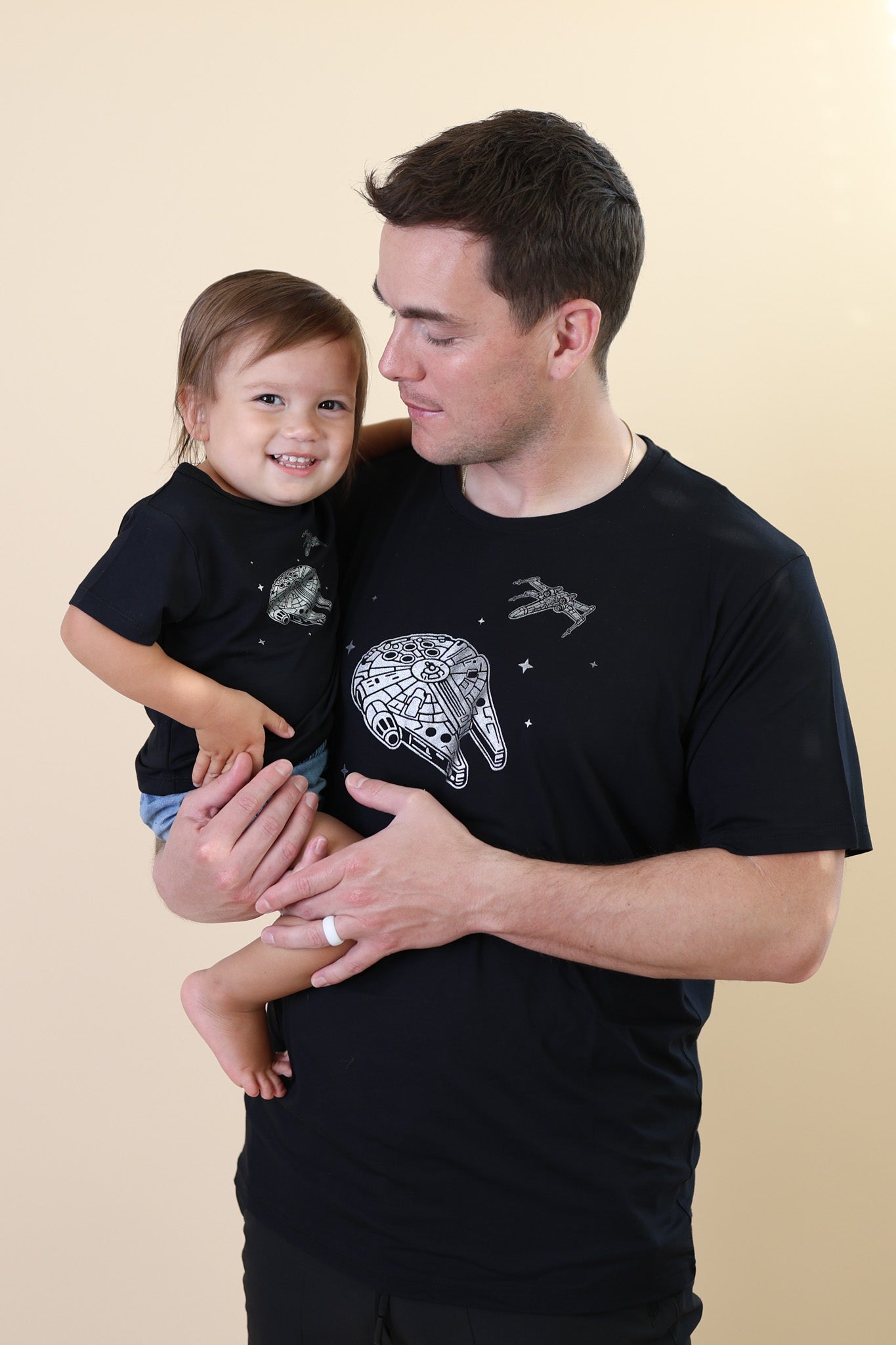 Men's Crew Neck Tee in Millennium Falcon - Image 2
