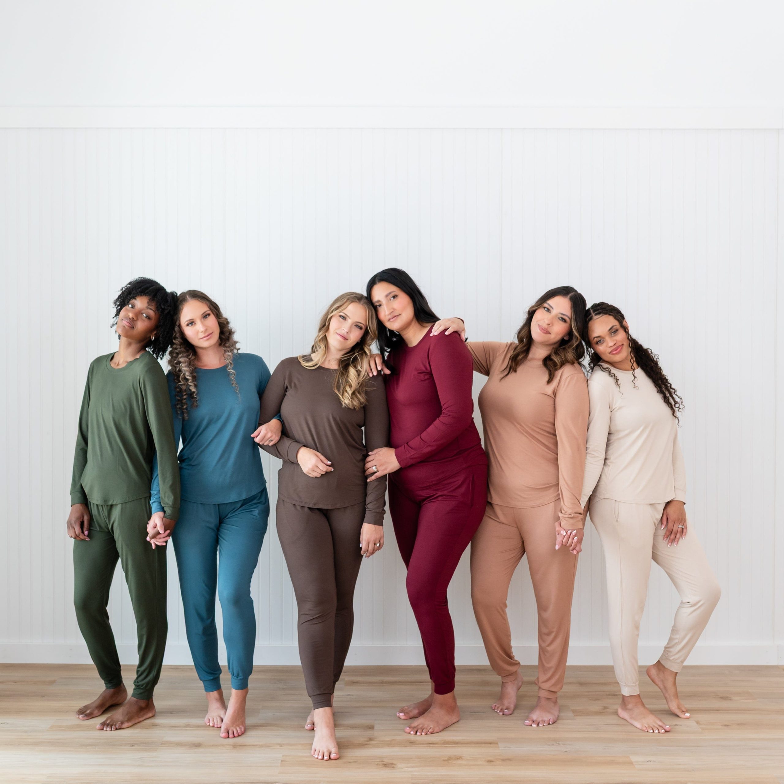 Women's Jogger Pajama Set in Espresso - Image 4