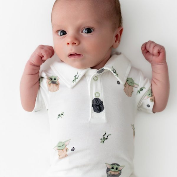 Polo Bodysuit in Grogu