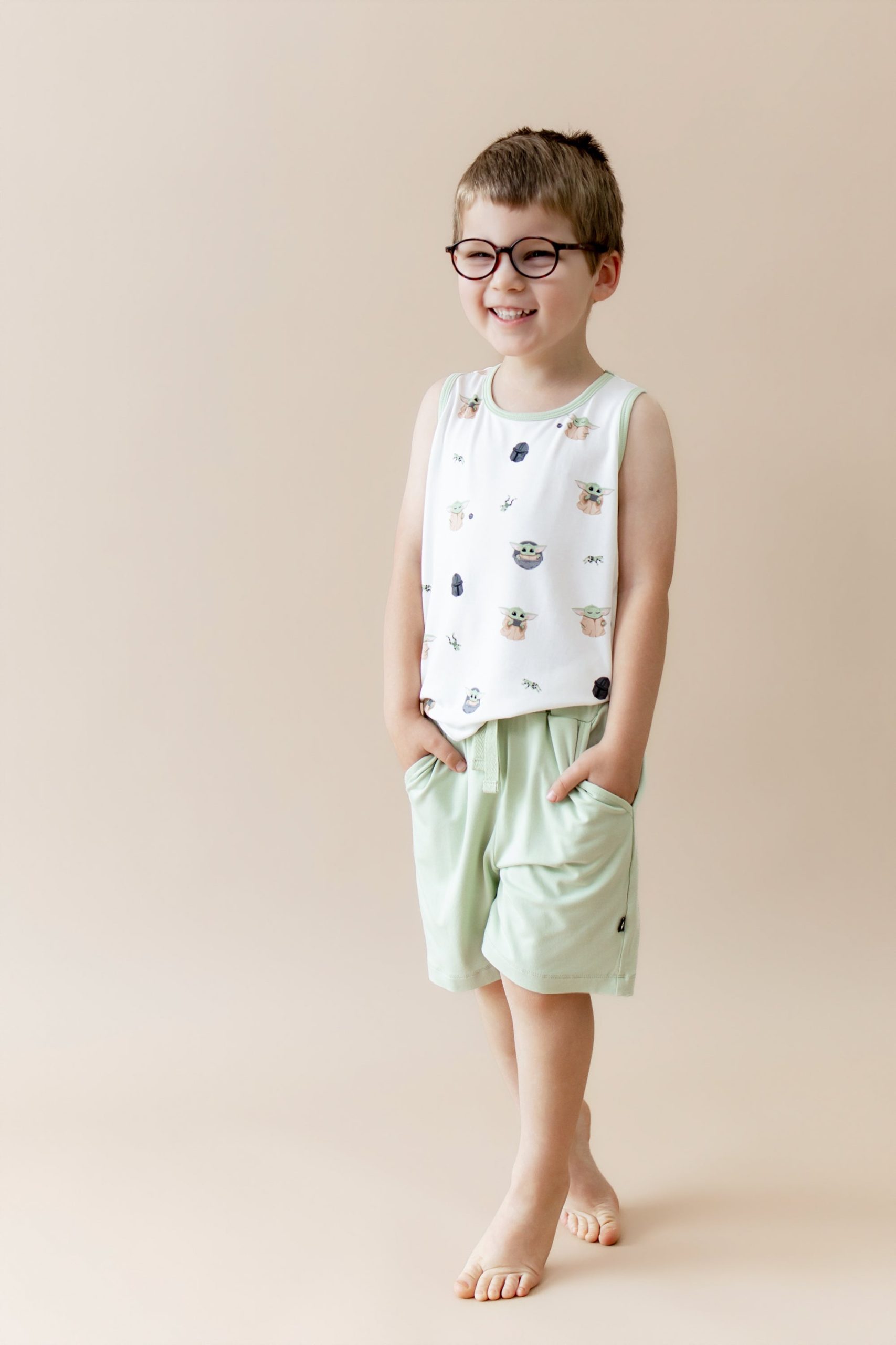 Toddler Tank Top in Grogu - Image 3
