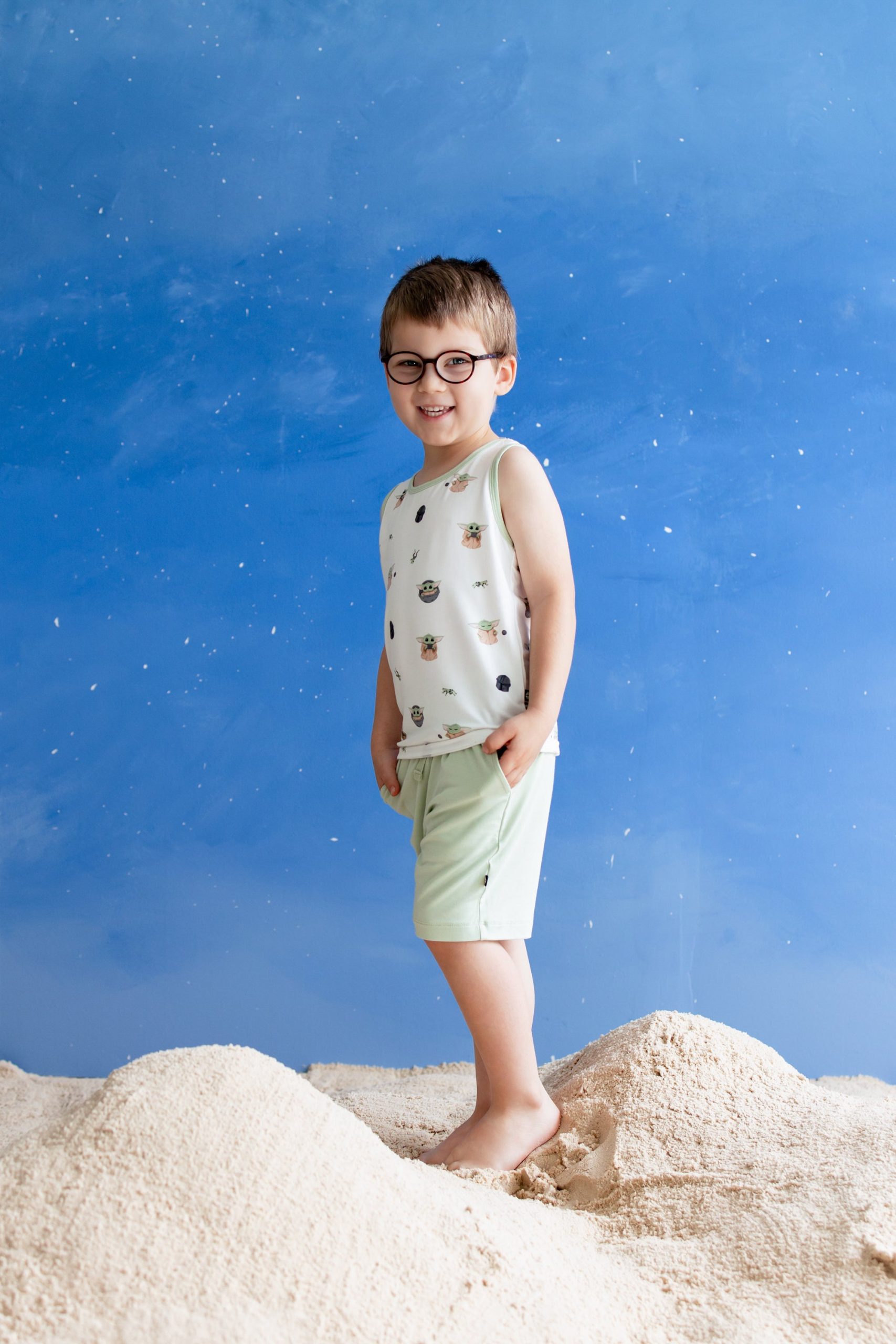 Toddler Tank Top in Grogu - Image 4