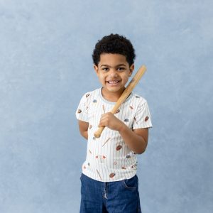 Toddler Basic Tee in Home Run