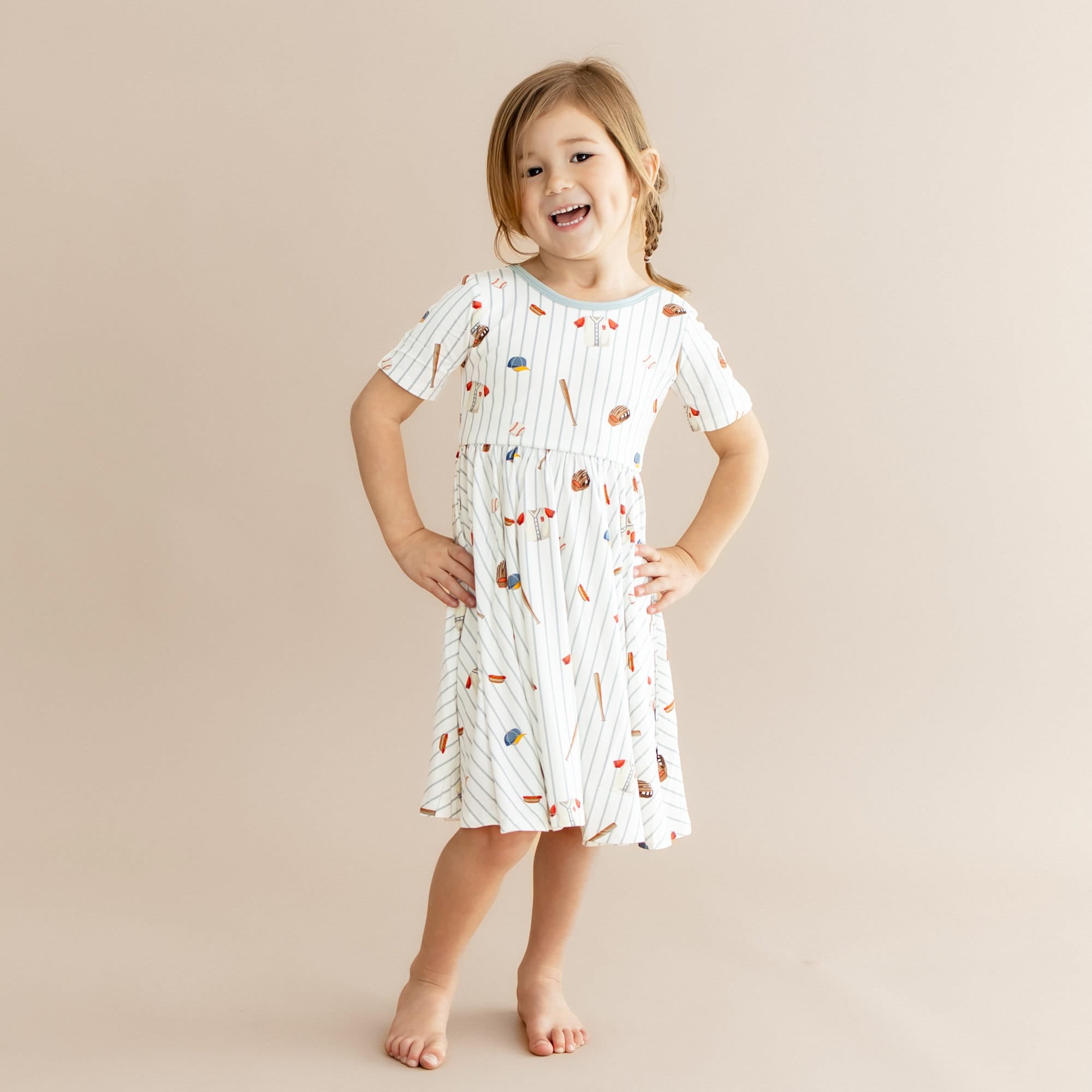 Twirl Dress in Home Run - Image 3