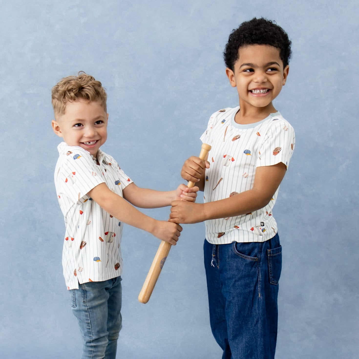 Toddler Basic Tee in Home Run - Image 4