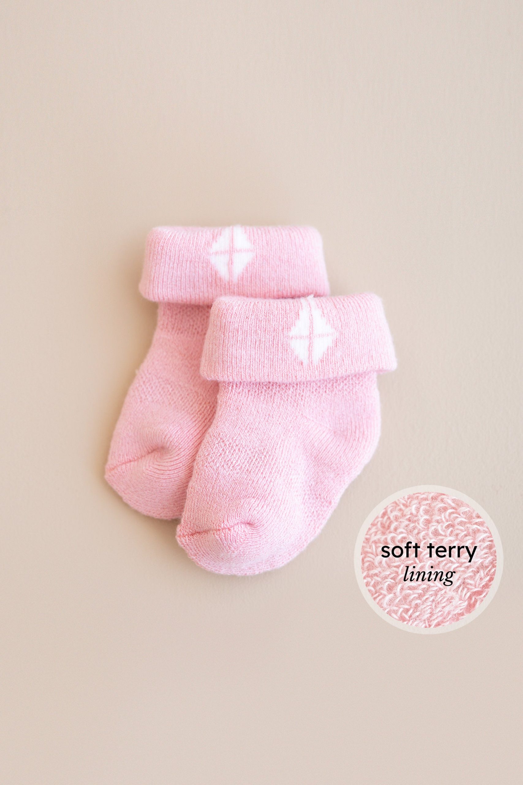 Baby 3-Pack Socks in Pastel - Image 2