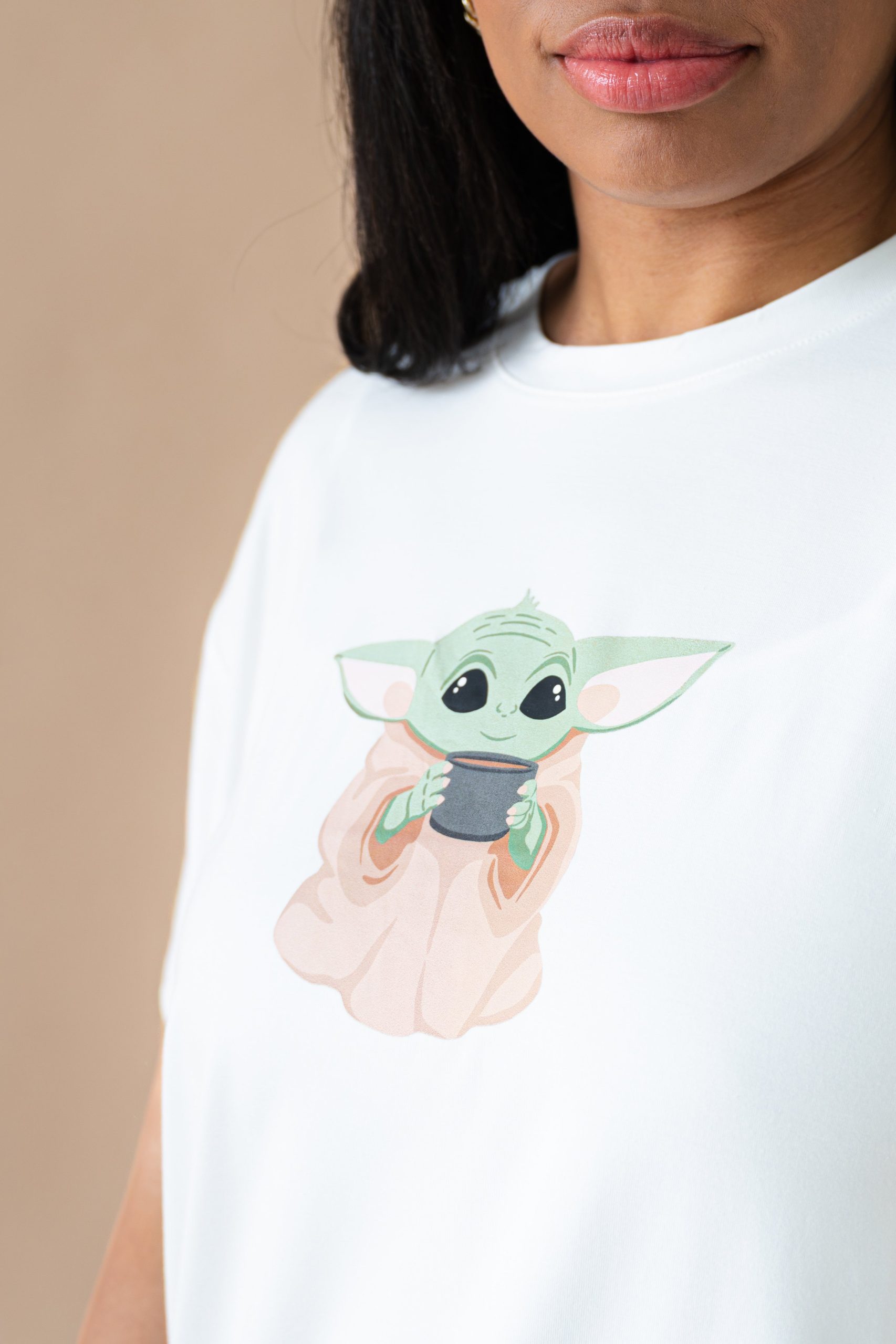 Women's Graphic Tee in The Child - Image 2