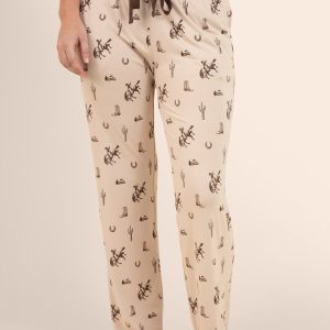 Women's Lounge Pants in Classic Cowboy