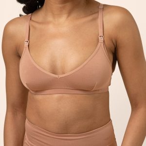 Women's Nursing Bra in Latte