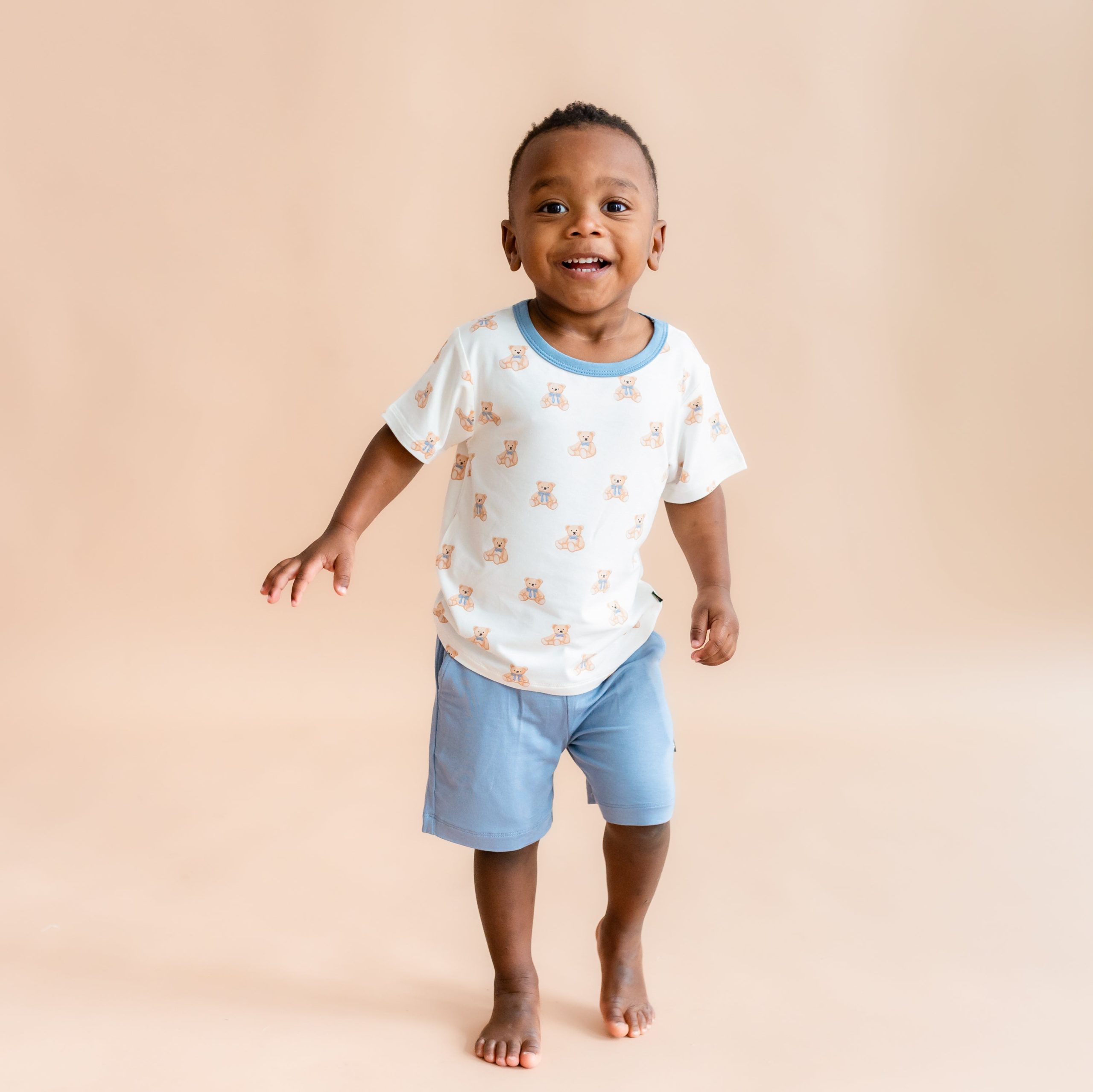 Toddler Basic Tee in Teddy Bear - Image 3