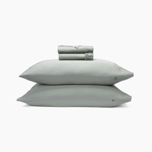 Bamboo Sateen Sheet Set in Eucalyptus