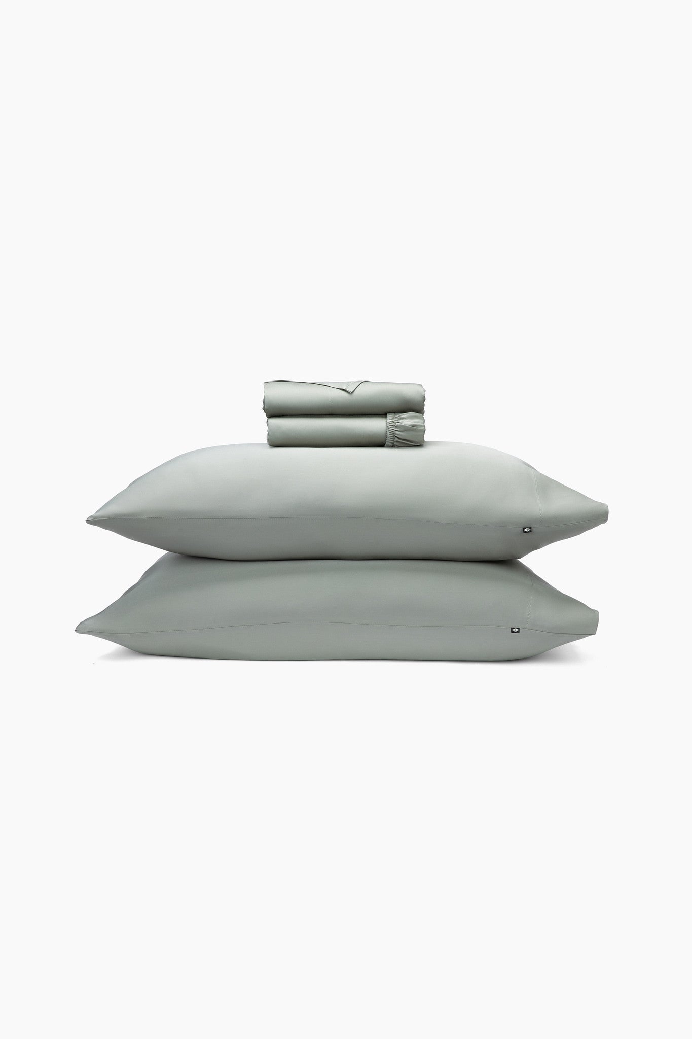 Bamboo Sateen Sheet Set in Eucalyptus
