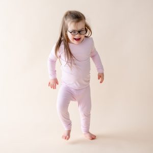 Long Sleeve Pajamas in Thistle