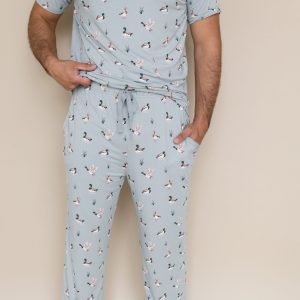 Men's Lounge Pants in Mallard Duck