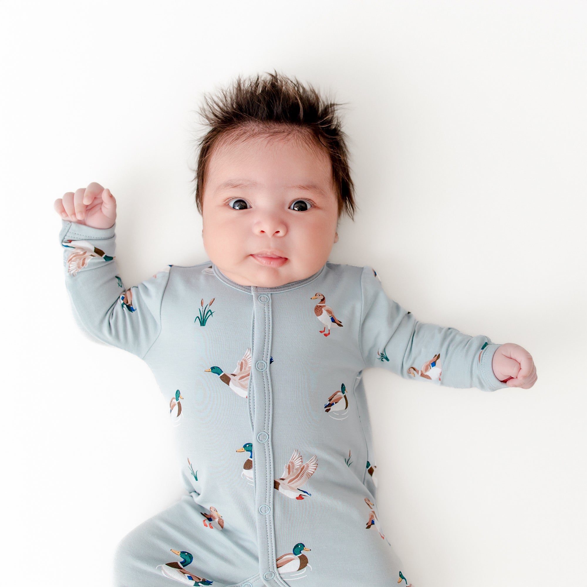 Romper in Mallard Duck - Image 3