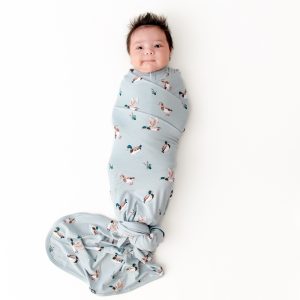 Swaddle Blanket in Mallard Duck