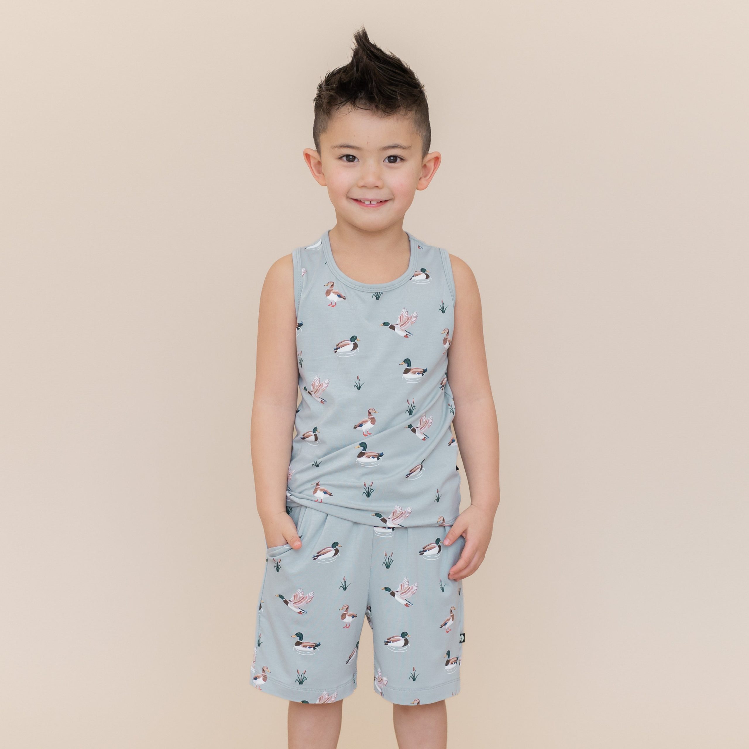 Toddler Tank Top in Mallard Duck - Image 3