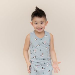 Toddler Tank Top in Mallard Duck