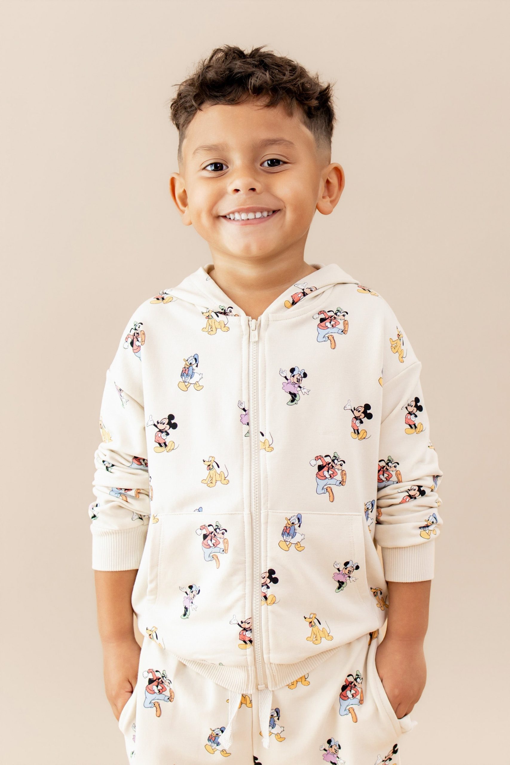 Zip-Up Hoodie in Mickey Mouse and Friends - Image 5