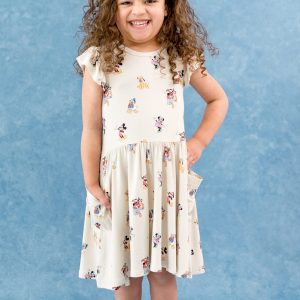 Pocket Dress in Mickey Mouse and Friends