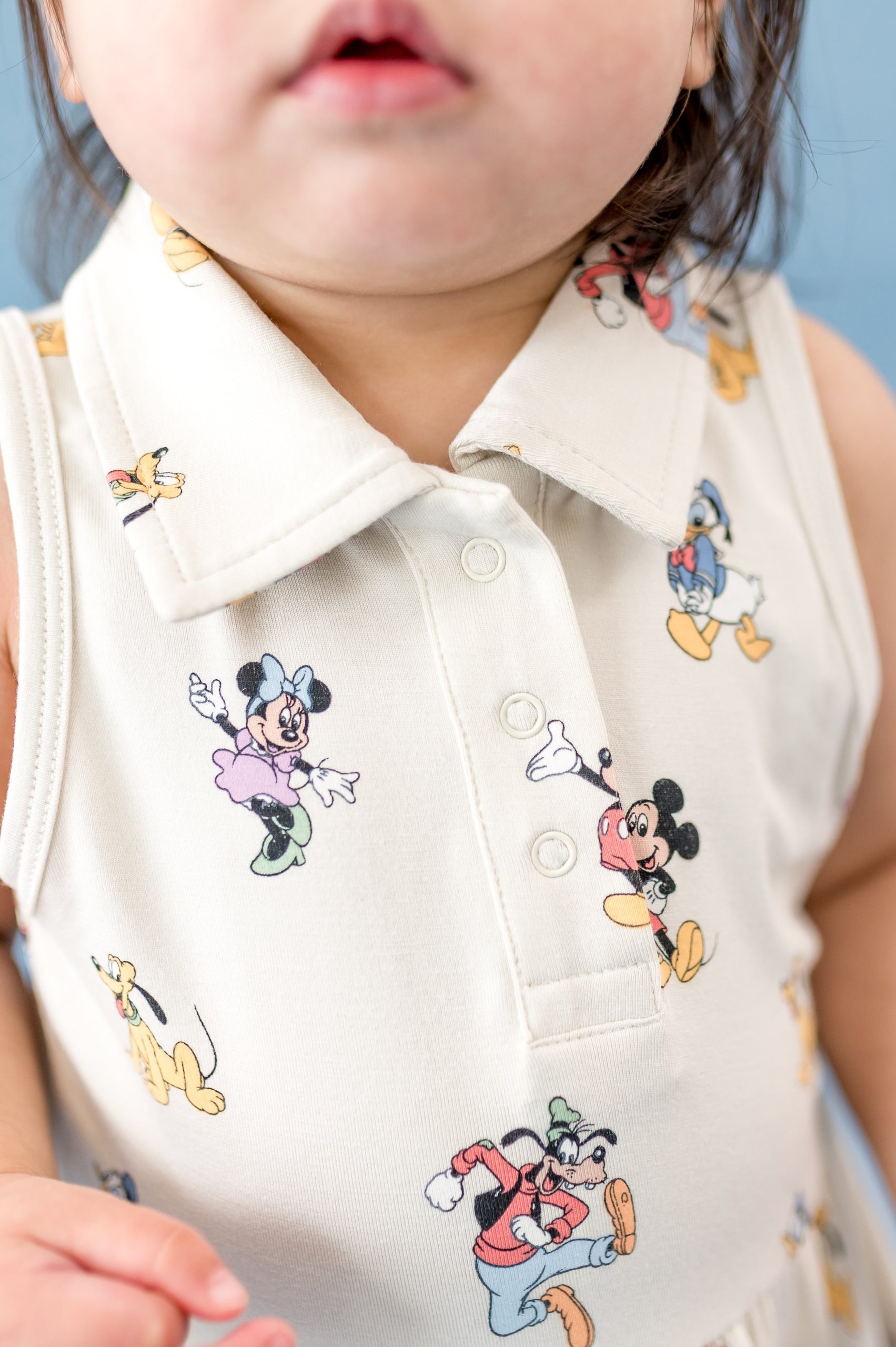 Polo Bodysuit Dress in Mickey Mouse and Friends - Image 3