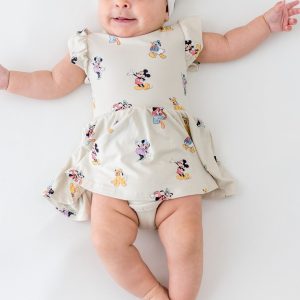 Twirl Bodysuit Dress in Mickey Mouse and Friends