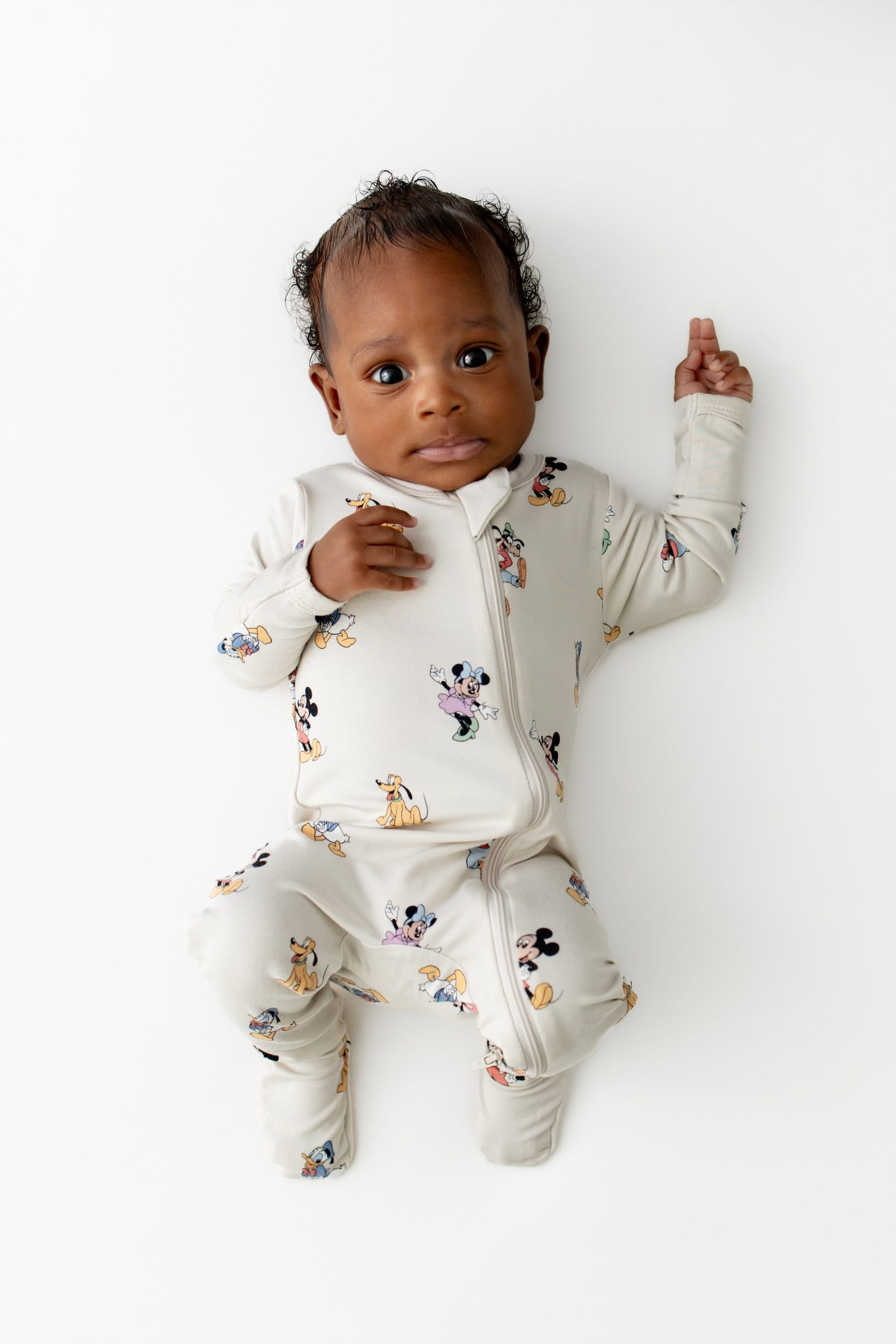 Zippered Footie in Mickey Mouse and Friends - Image 4
