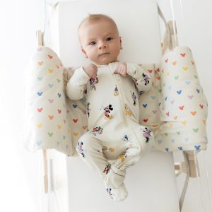 Zippered Footie in Mickey Mouse and Friends