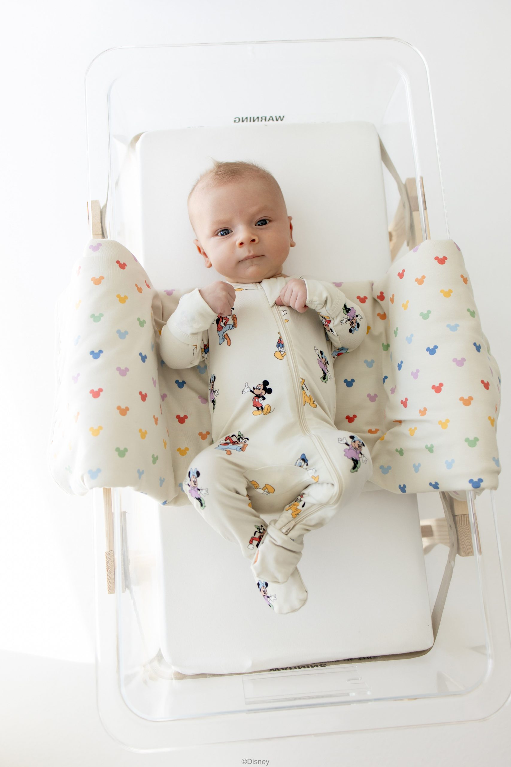 Zippered Footie in Mickey Mouse and Friends