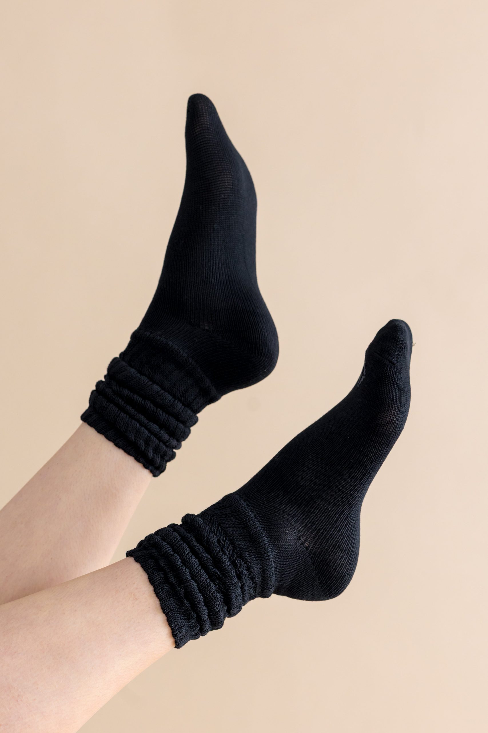 Adult Scrunch Socks in Midnight - Image 4