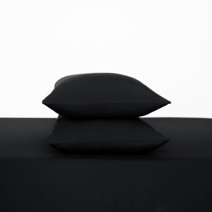 Fitted Sheet with Pillowcases in Midnight