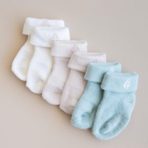 Baby 3-Pack Socks in Neutral