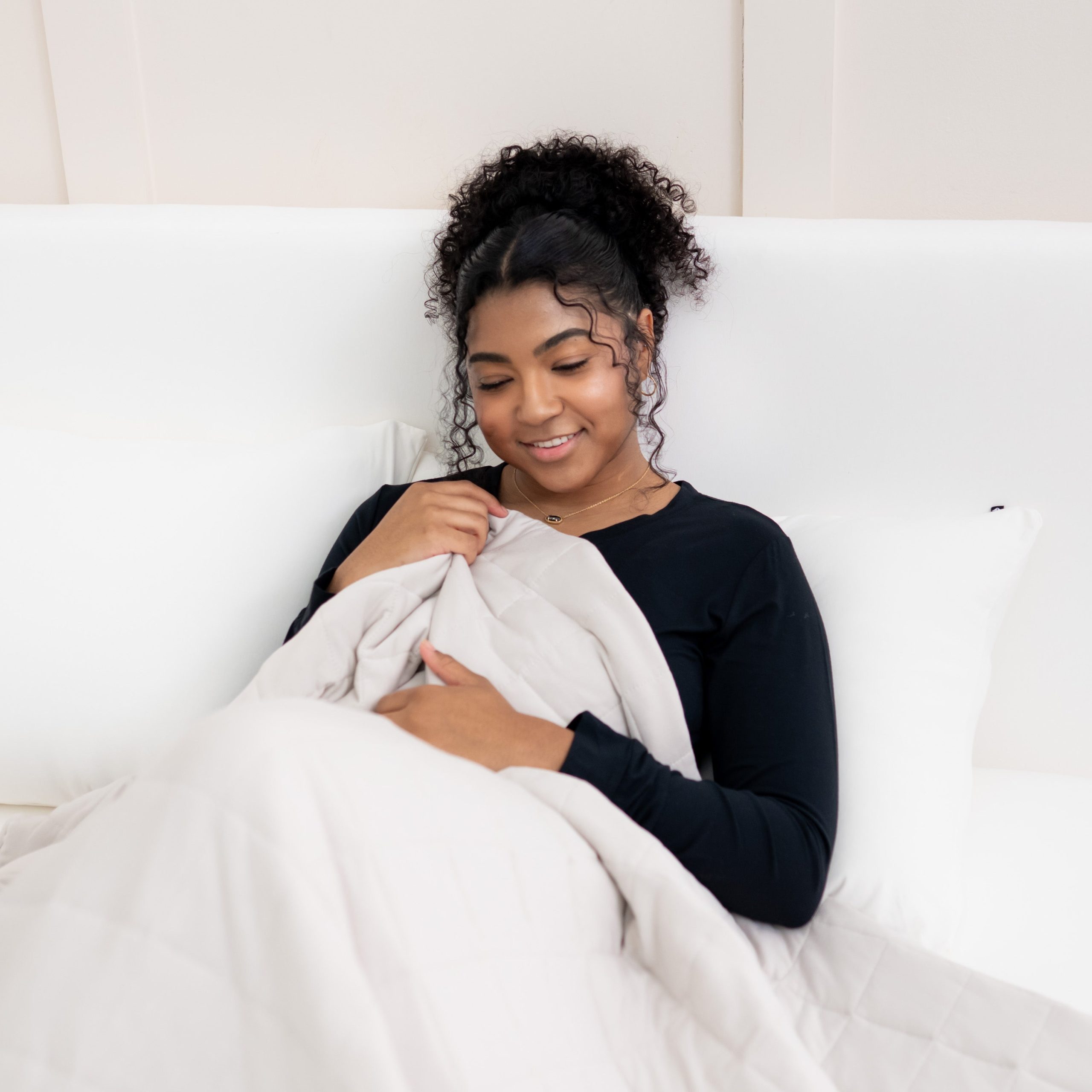 Adult Quilted Blanket in Oat 1.0 - Image 2