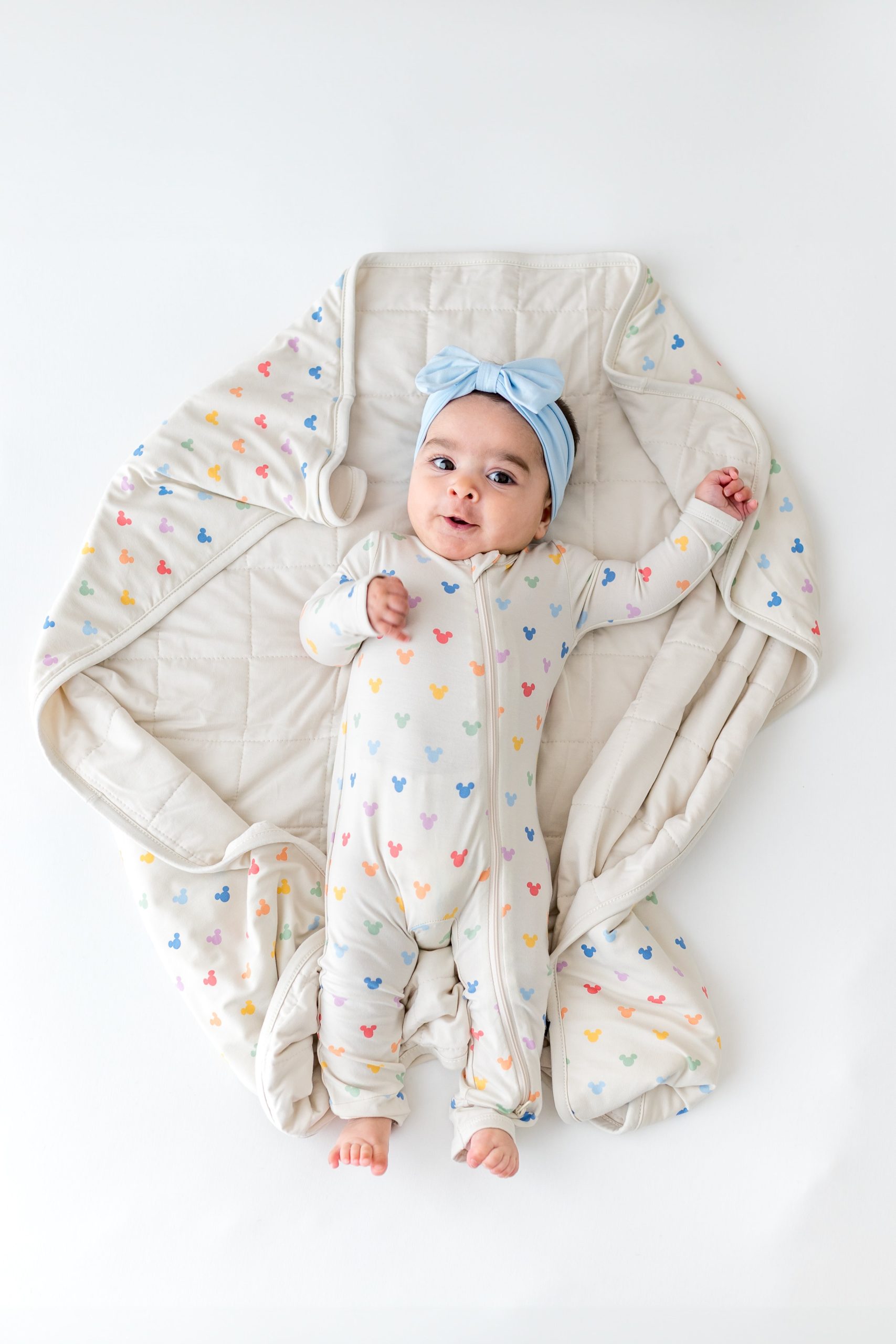 Baby Blanket in Pastel Mickey Mouse 1.0 - Image 2