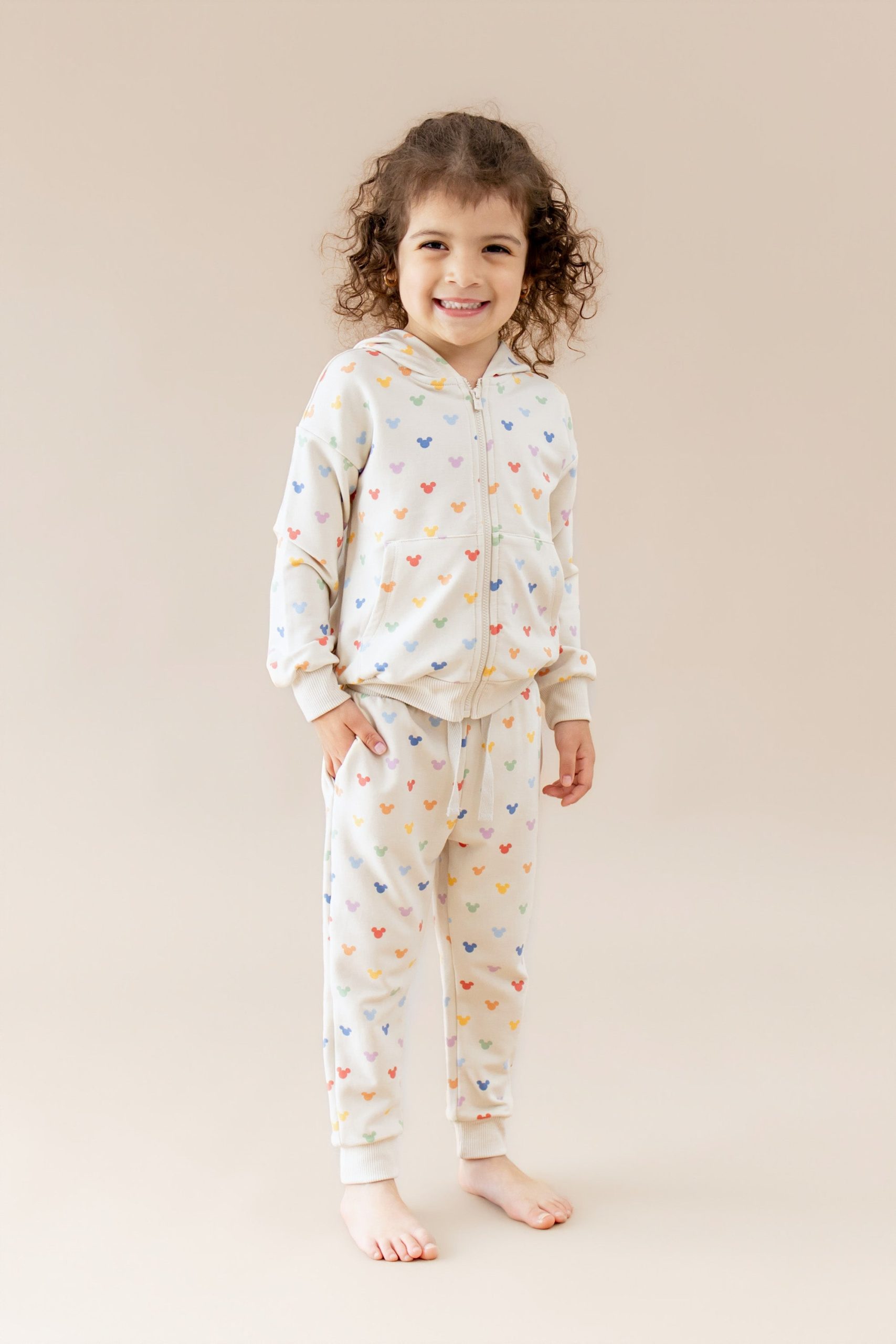 Jogger Pant in Pastel Mickey Mouse - Image 3
