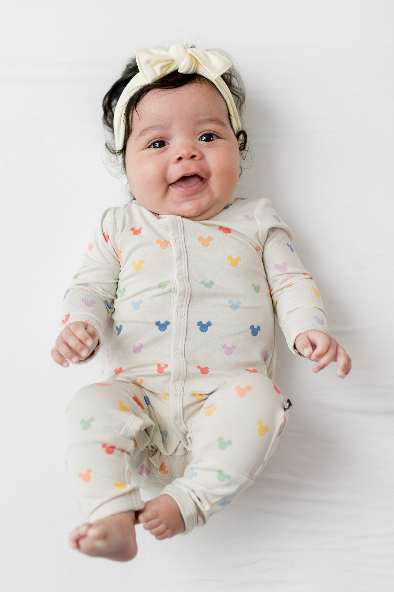 Romper in Pastel Mickey Mouse - Image 5
