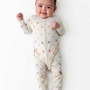 Romper in Pastel Mickey Mouse