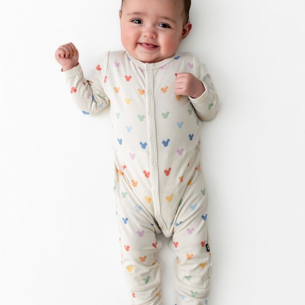 Romper in Pastel Mickey Mouse