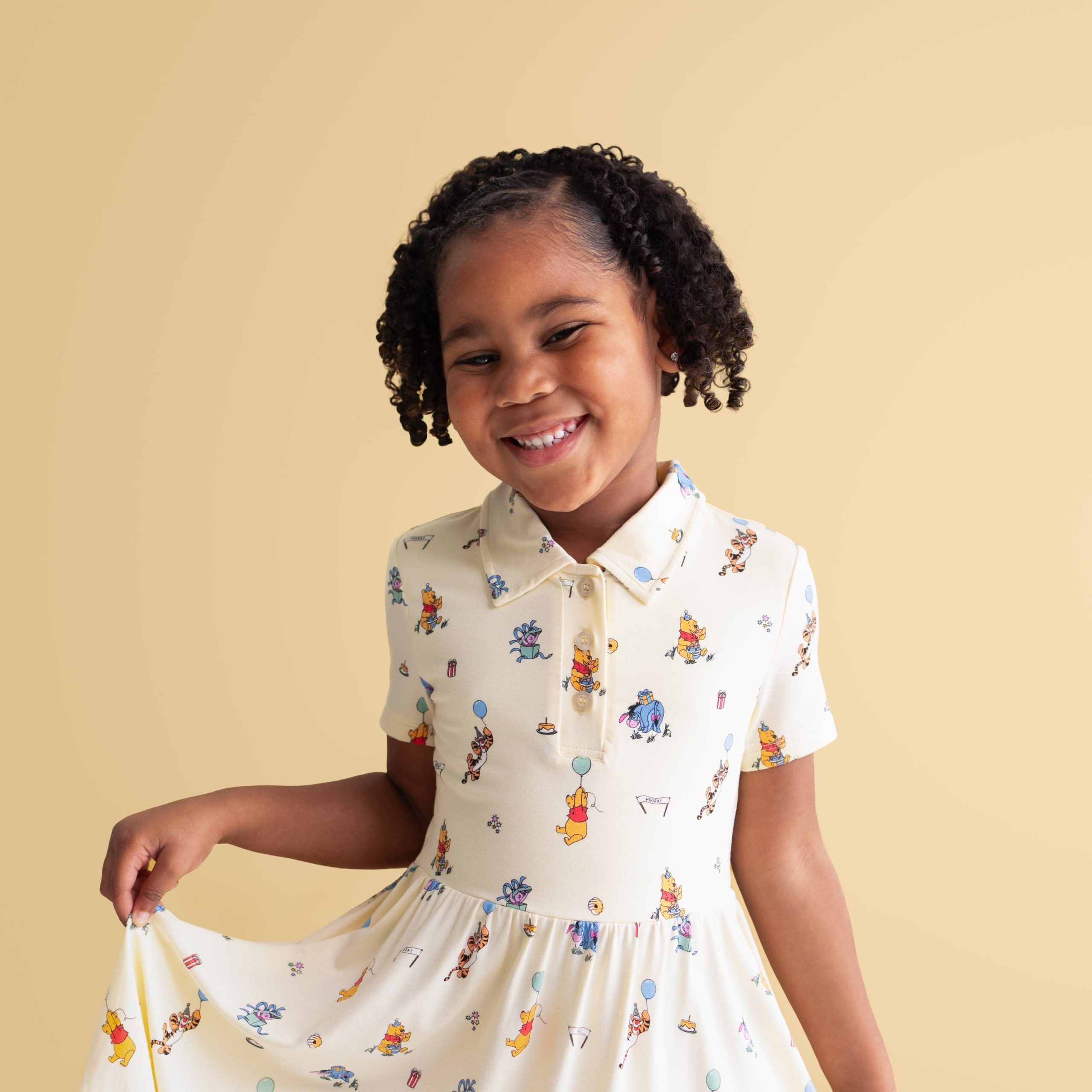 Polo Dress in Winnie the Pooh Celebration - Image 3