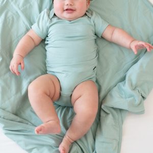 Baby Blanket in Sage 1.0