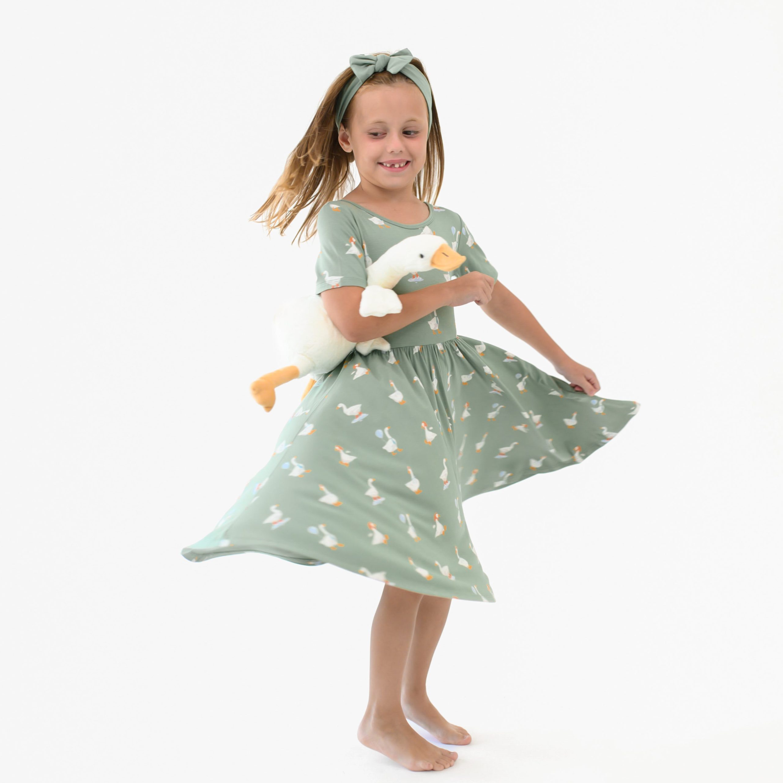 Twirl Dress in Silly Goose - Image 3