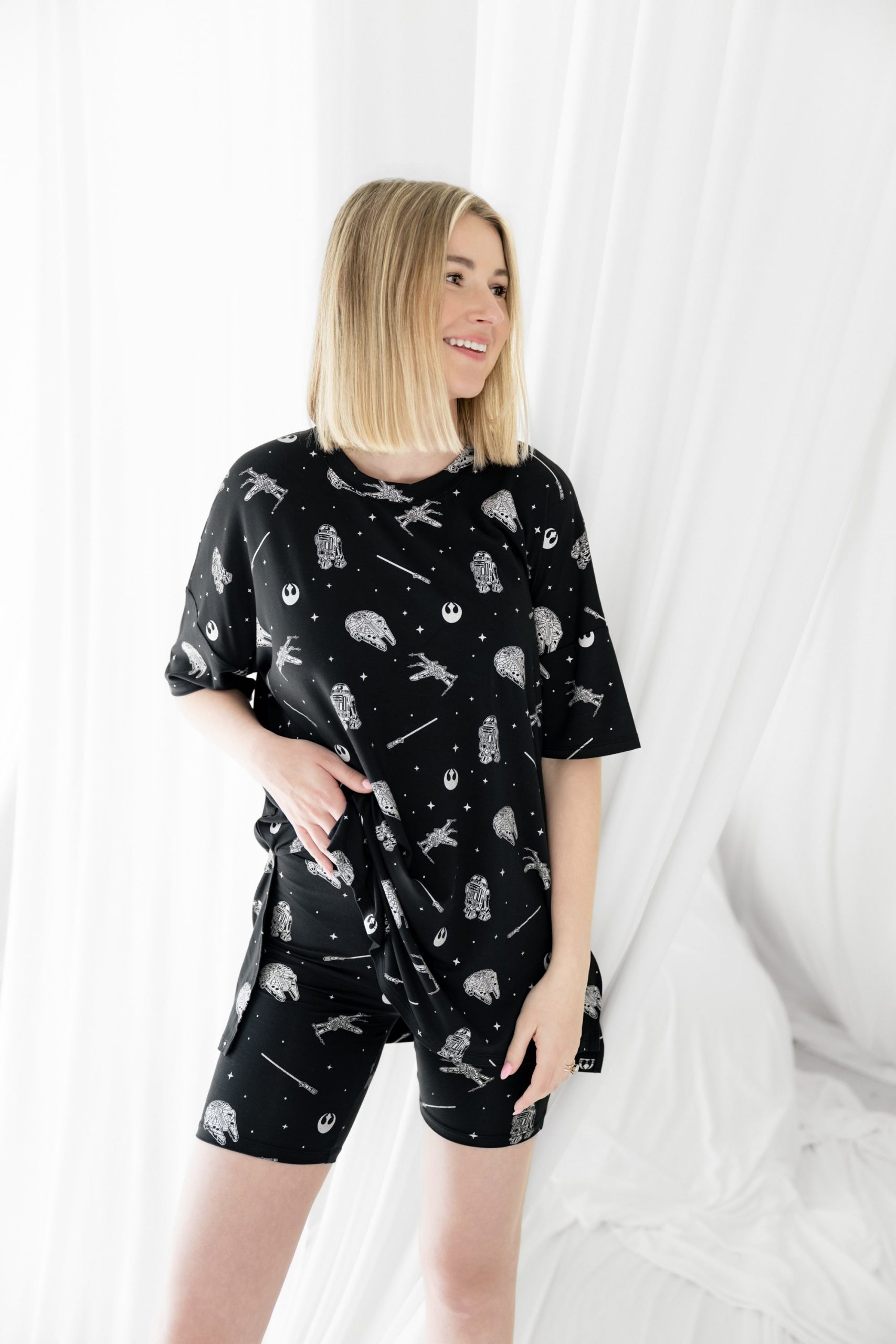 Womens Biker Short Set in STAR WARS