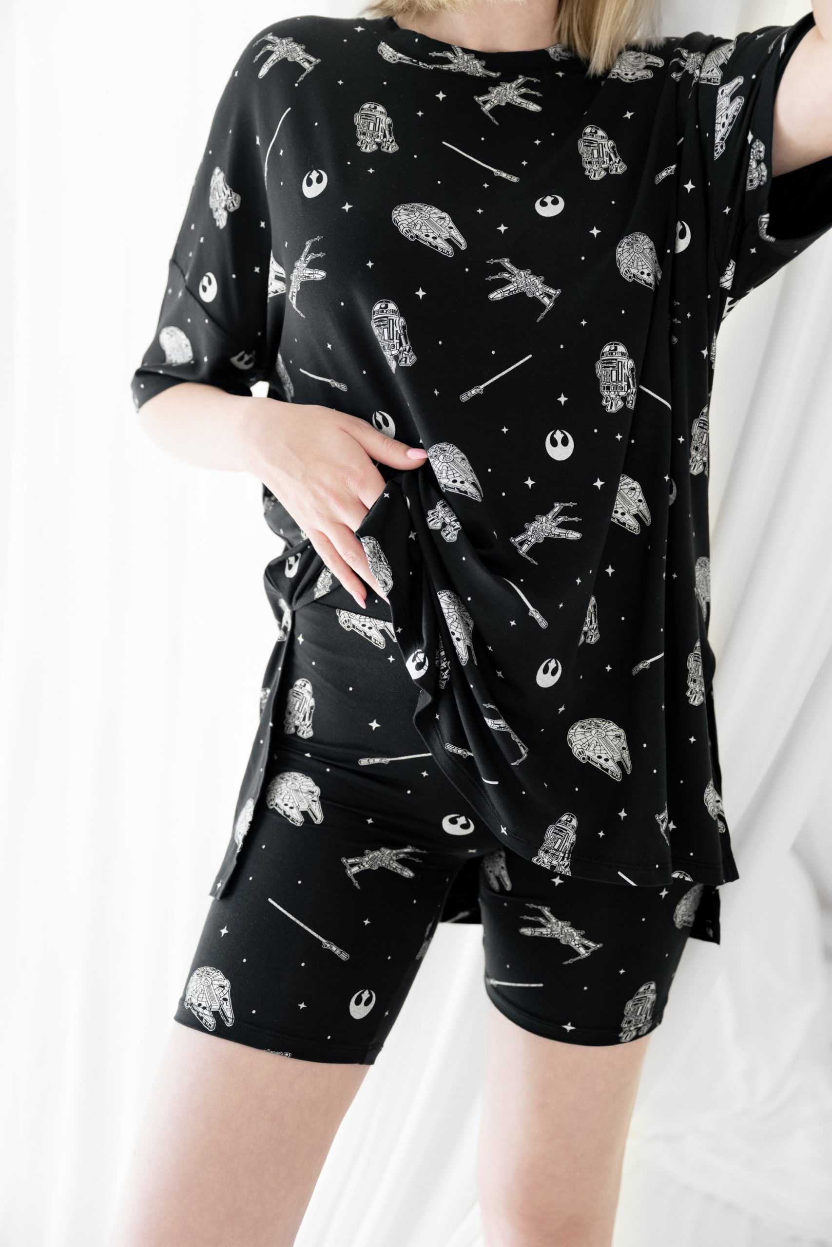 Womens Biker Short Set in STAR WARS - Image 2