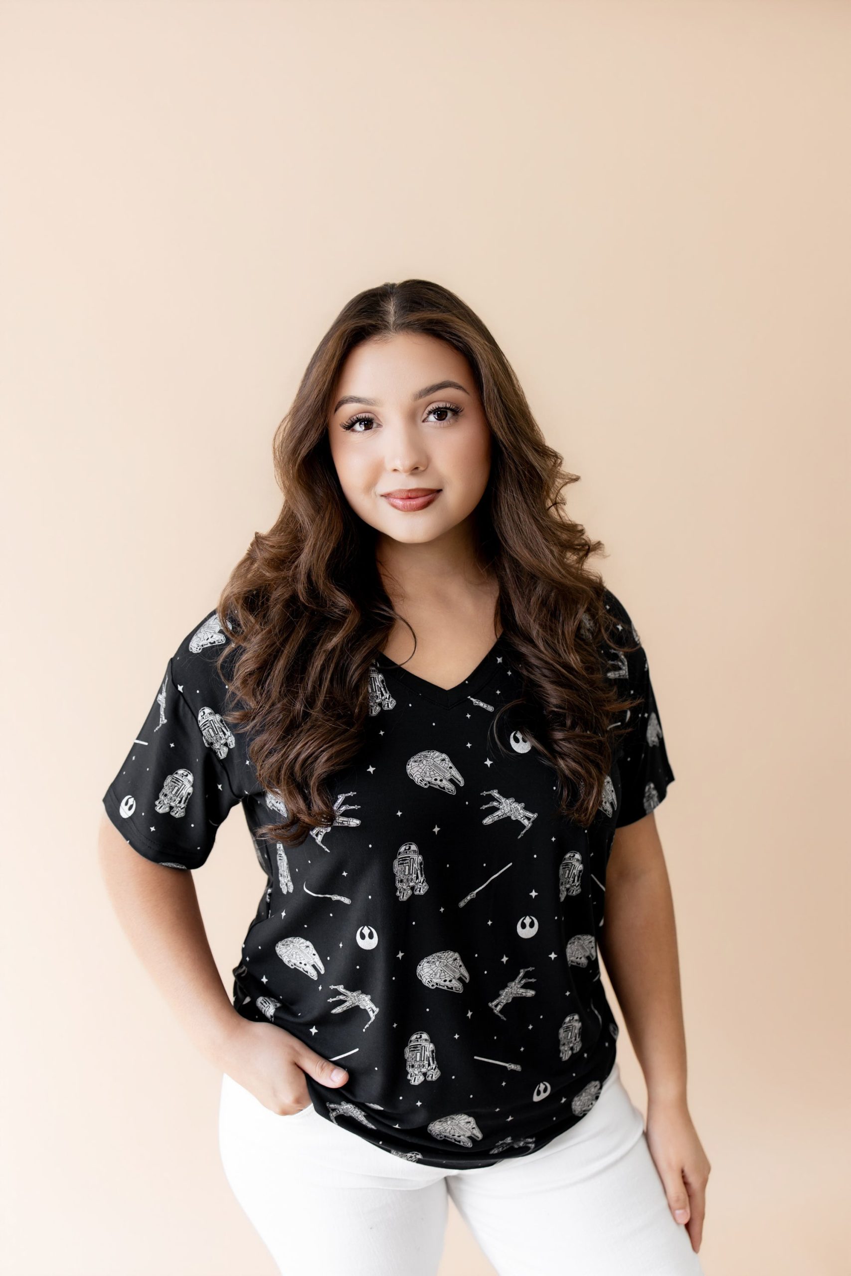 Women's Relaxed Fit V-Neck in STAR WARS