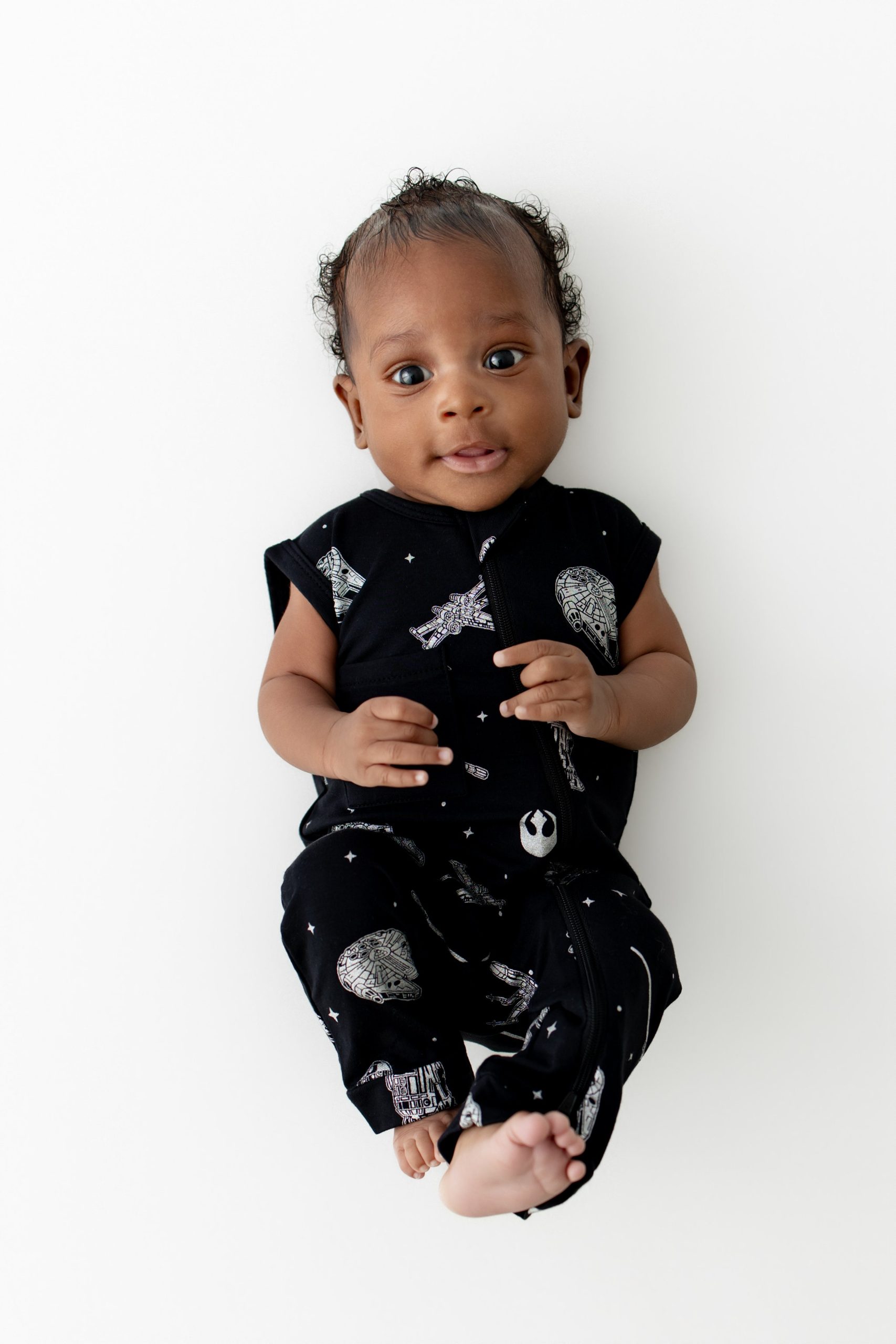 Zippered Sleeveless Romper in STAR WARS