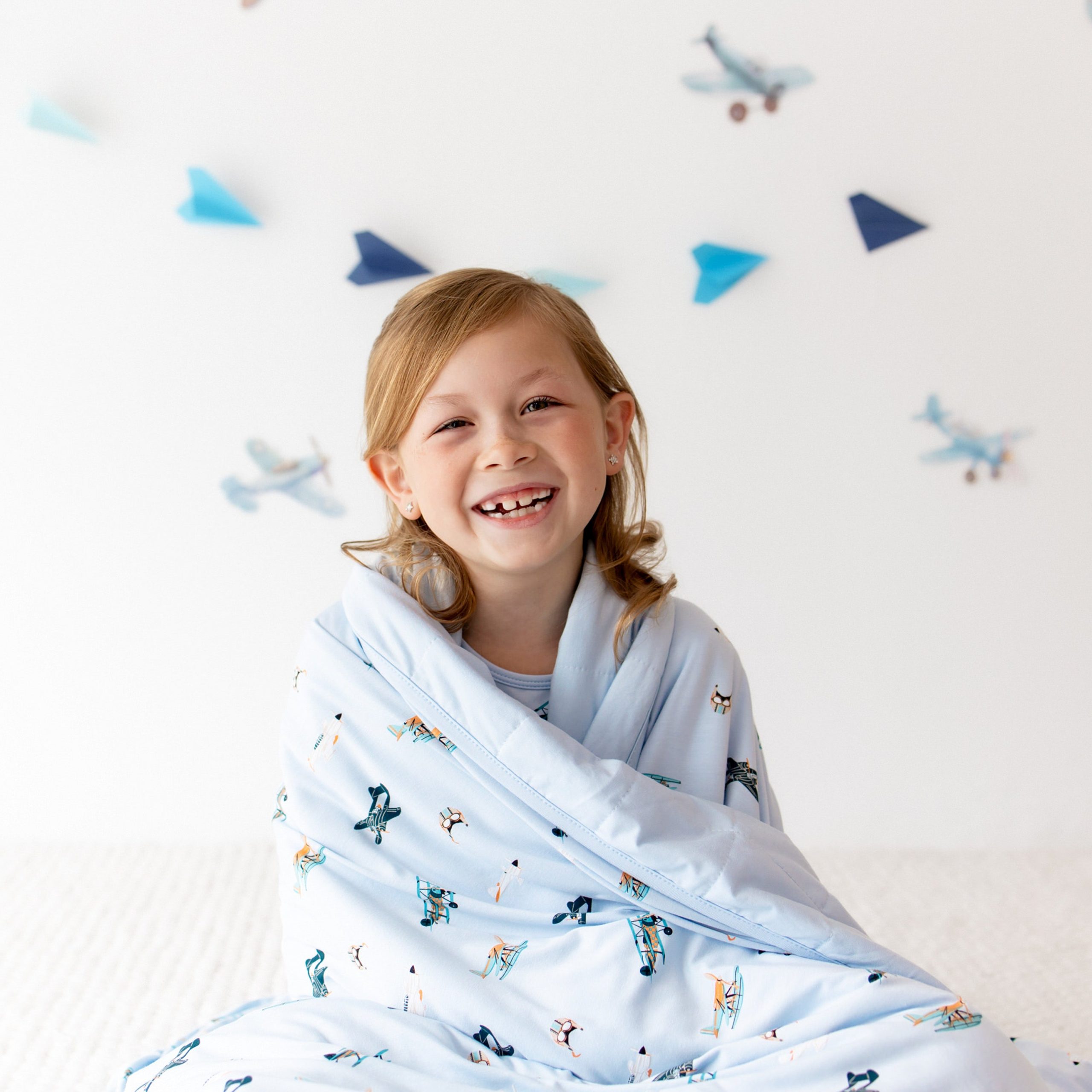 Youth Blanket in Take Off 1.0 - Image 2